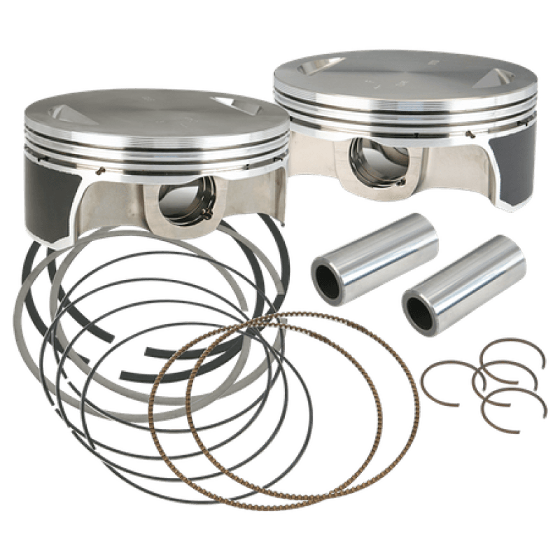 S&S Cycle — S&S Cycle 2007+ BT 4-1/8in Piston Set - .010in