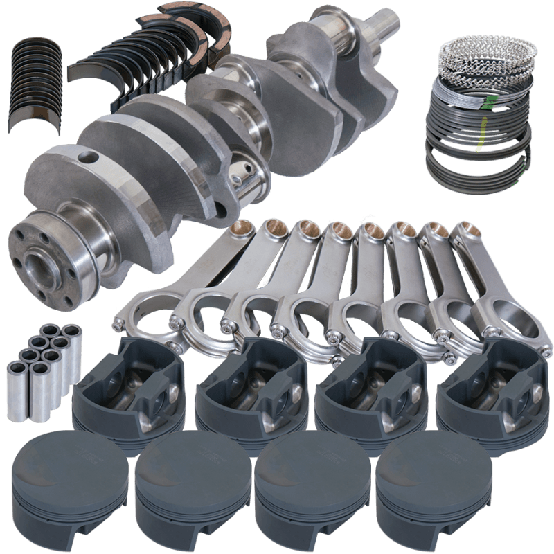 Eagle — Eagle Ford 351C 3.850in Crank 6.000in H-Beam -3cc Flat Top 4.040in Pistons Rotating Assembly
Competition Assembly