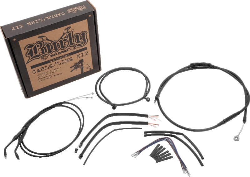 Burly Brand — Burly Brand Control Kit 12in - Black