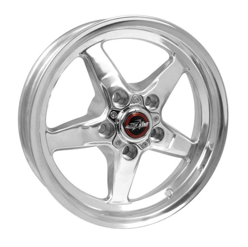 Race Star — Race Star 92 Drag Star 15x3.75 5x4.75bc 1.25bs Direct Drill Polished Wheel