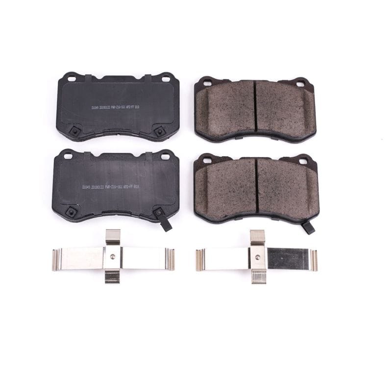 PowerStop — Power Stop 04-08 Acura TL Front Z17 Evolution Ceramic Brake Pads w/Hardware
Z17 Brake Pads