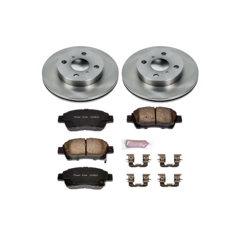 PowerStop — Power Stop 2000 Toyota Echo Front Autospecialty Brake Kit