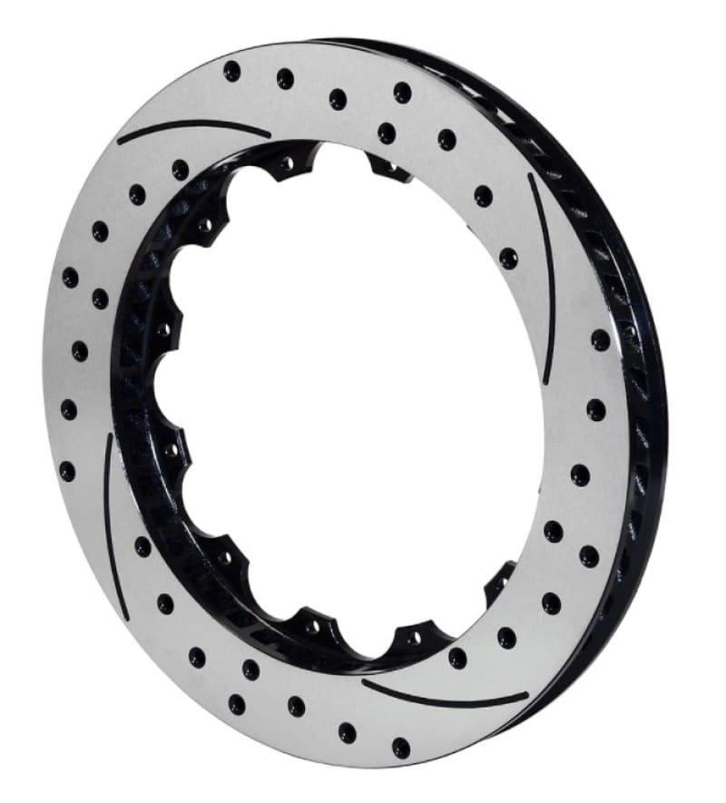 Wilwood — Wilwood Rotor-SV-SRP 72 Iron-RH-Drill-BLK 14.25 x 1.10 - 12 on 8.75in
BRAKE ROTOR