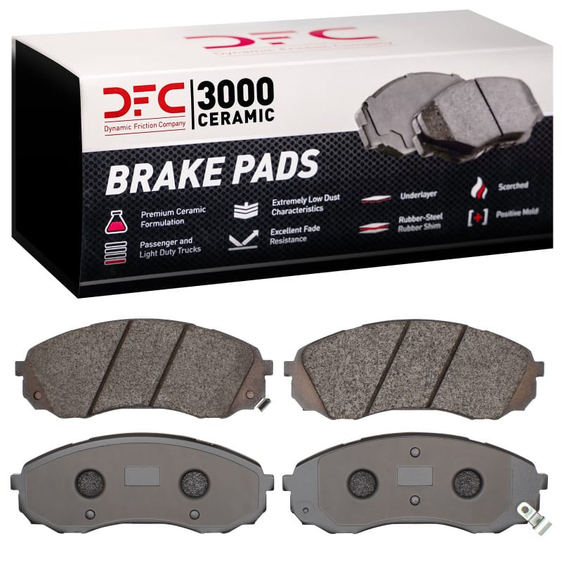 DFC — DFC 09-19 Hyundai H100 (Mexico) Front 3000 Ceramic Brake Pads
DFC Brake Pad Set