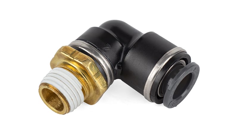 Air Lift — Air Lift Elbow- Male 1/4in Npt X 3/8in Tube
Fitting