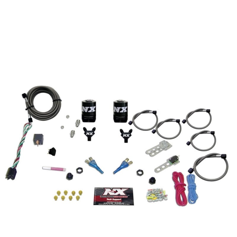 Nitrous Express — Nitrous Express GM EFI Dual Nozzle Nitrous Kit (100-300HP) w/o Bottle
Injection System Kit
N2OSys