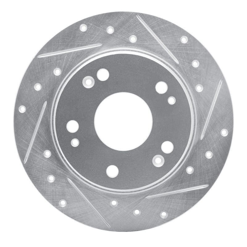 R1 Concepts — R1 03-08 Acura TSX Rear Right Drilled & Slotted Silver Brake Rotor
R1 Brake Rotor Drill
