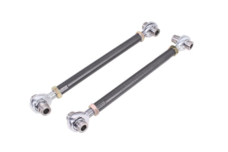 BMR Suspension — BMR 04-05 CTS-V Rear Toe Rod Kit - Black Hammertone