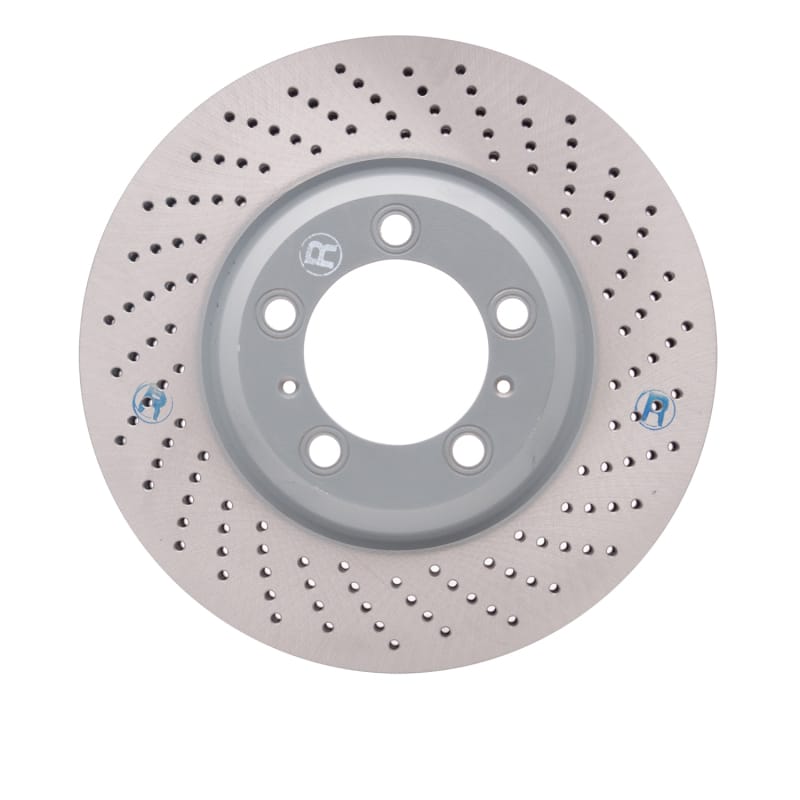 DFC — DFC 02-08 Porsche 911 Right Front Drilled Hi-Carbon Alloy Geomet Coated Rotor
DFC Brake Rotor