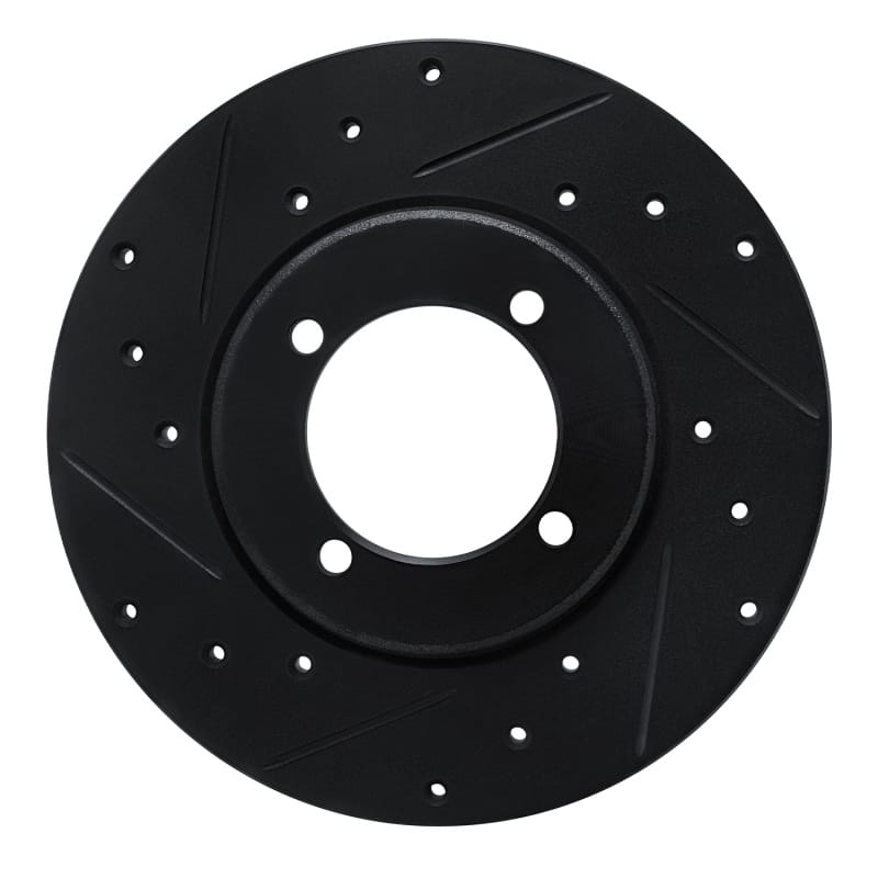 R1 Concepts — R1 78-83 Dodge Challenger Front Left Drilled & Slotted Black Brake Rotor
R1 Brake Rotor Drill
