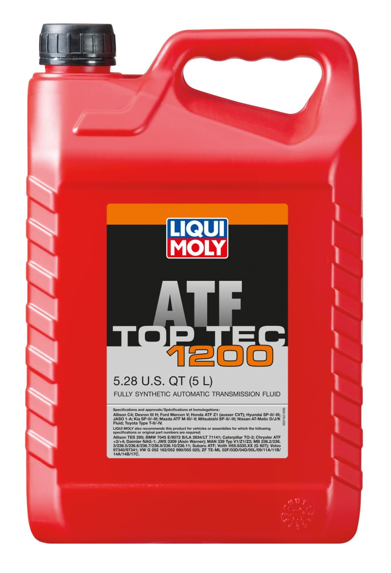 LIQUI MOLY — LIQUI MOLY 5L Top Tec ATF 1200
Auto Trans Fluid