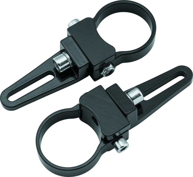 QuadBoss — LED Mounting Clamps, 1.5 in. diameter, Black