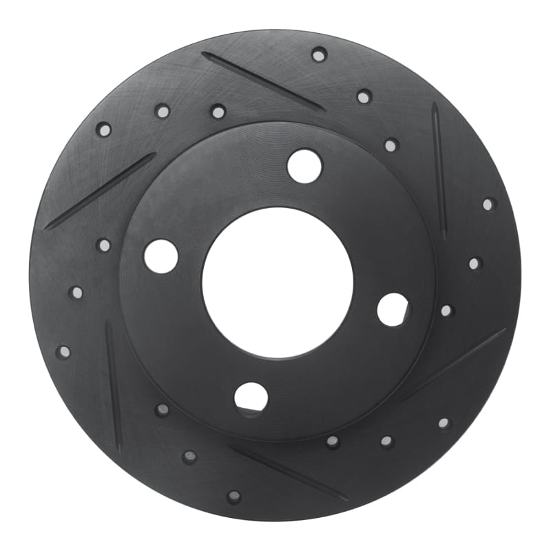 R1 Concepts — R1 82-98 Audi 5000 Rear Right Drilled & Slotted Black Brake Rotor
R1 Brake Rotor Drill