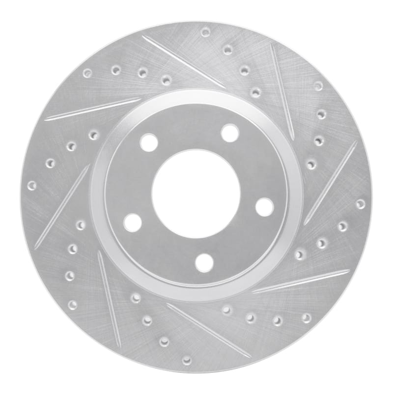 R1 Concepts — R1 04-15 Mazda 3 Front Right Drilled & Slotted Silver Brake Rotor
R1 Brake Rotor Drill