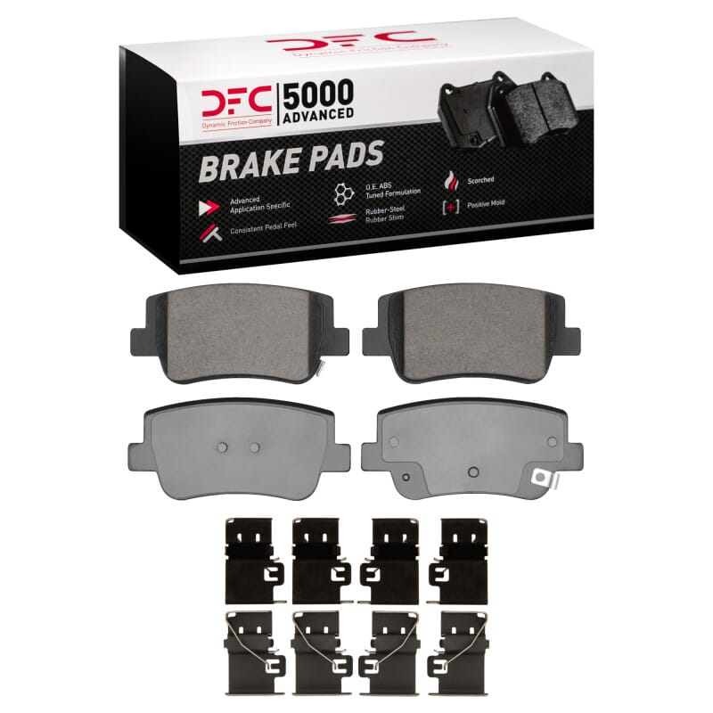 DFC — DFC 21-25 Hyundai Sonata Rear 5000 Advanced Ceramic Brake Pads and Hardware Kit