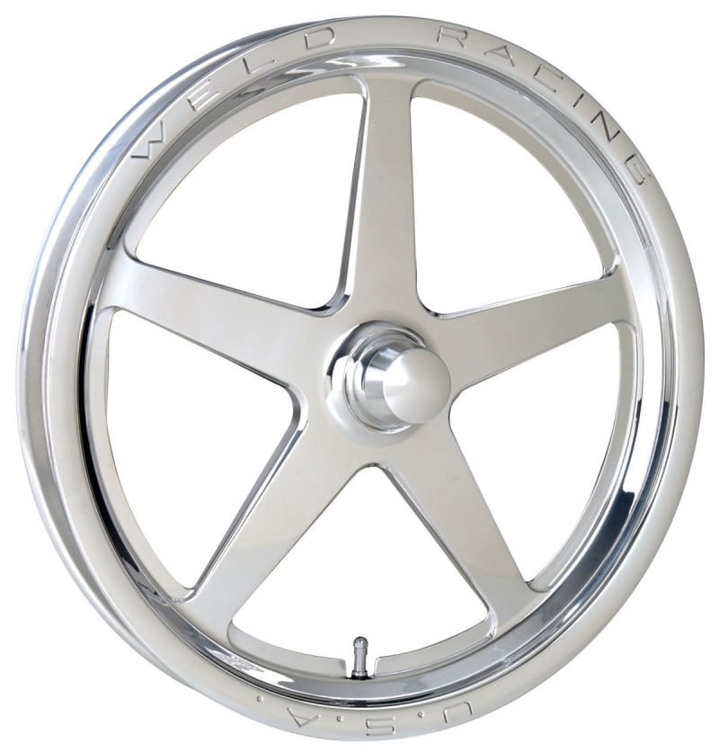 Weld — Weld Alumastar 1-Piece 17x3.5 / Strange Spindle BP / 1.75in. BS Polished Wheel - Non-Beadlock