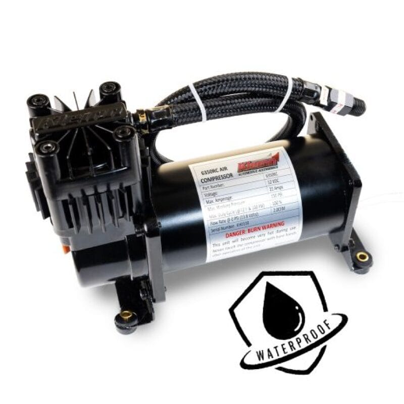 Kleinn Air Horns — Kleinn 150 PSI Air Compressor - Waterproof/ 100 Percent Duty Cycle
PSI Compressor