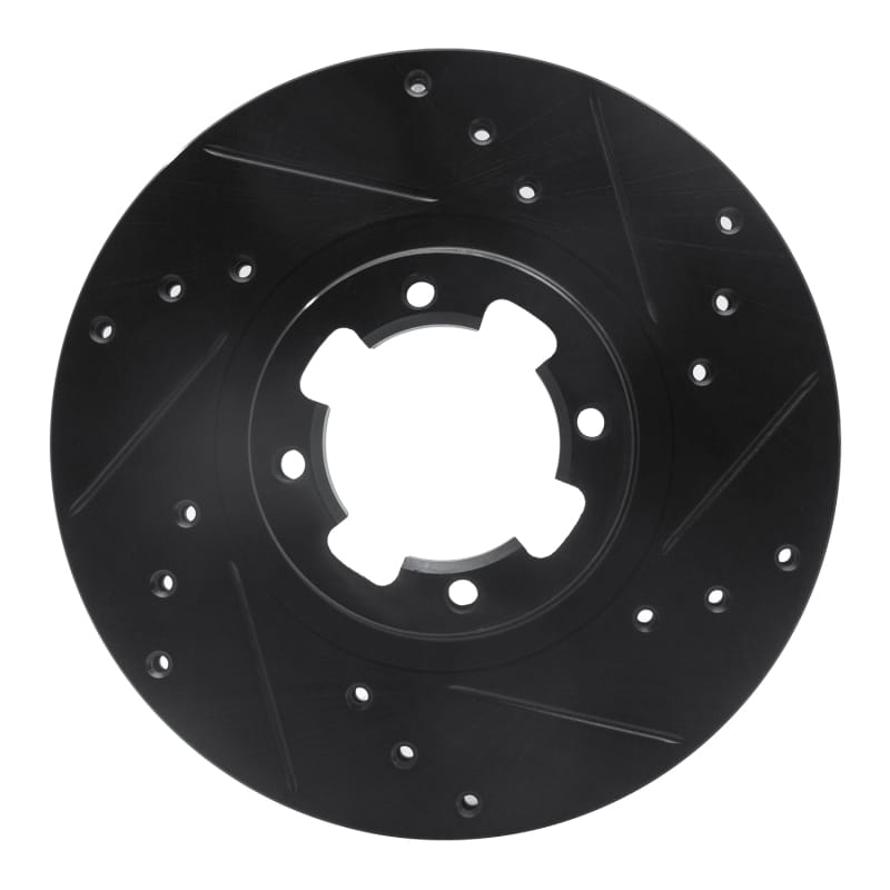 R1 Concepts — R1 85-94 Subaru DL Front Right Drilled & Slotted Black Brake Rotor
R1 Brake Rotor Drill