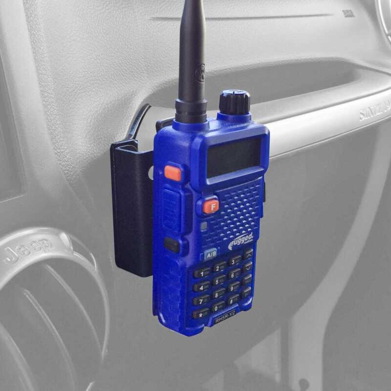 Rugged Radios — Rugged Radios Jeep JK/JKU/JL Handheld Radio Grab Bar Mount - Radio/Hand Mic Mount