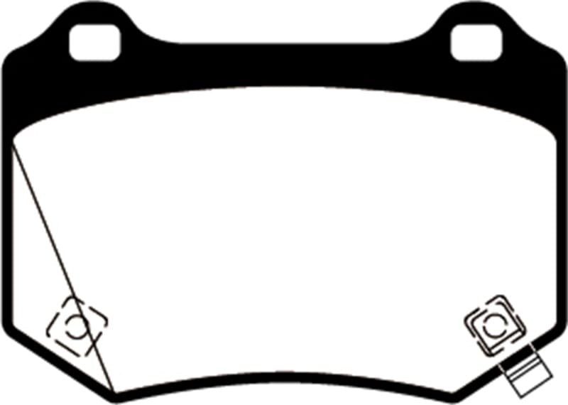 EBC — EBC 18+ Subaru WRX STI Redstuff Rear Brake Pads
Disc Brake Pad