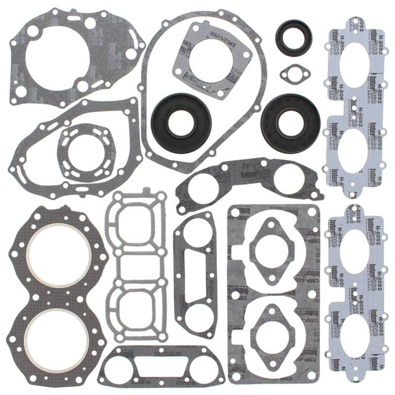 Vertex Pistons — Vertex Gaskets 1996 Yamaha 700 Wave Blaster Complete Gasket Kit w/ Oil Seals