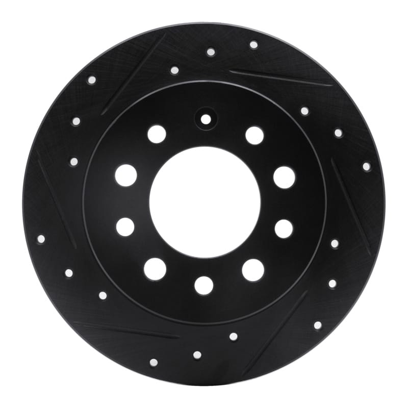R1 Concepts — R1 03-08 Hyundai Tiburon Rear Left Drilled & Slotted Black Brake Rotor
R1 Brake Rotor Drill