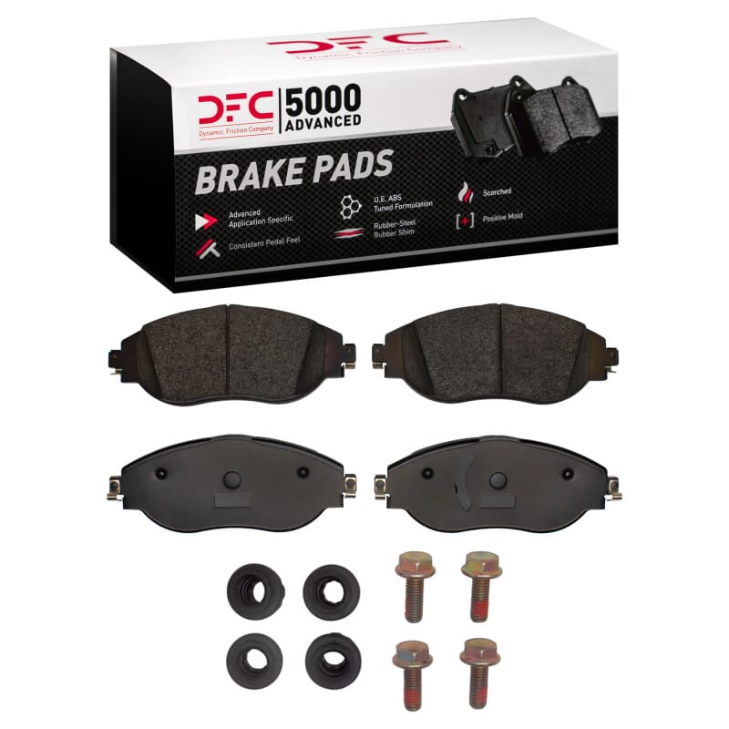 DFC — DFC 18-25 Audi Q3 Front 5000 Advanced Ceramic Brake Pads and Hardware Kit