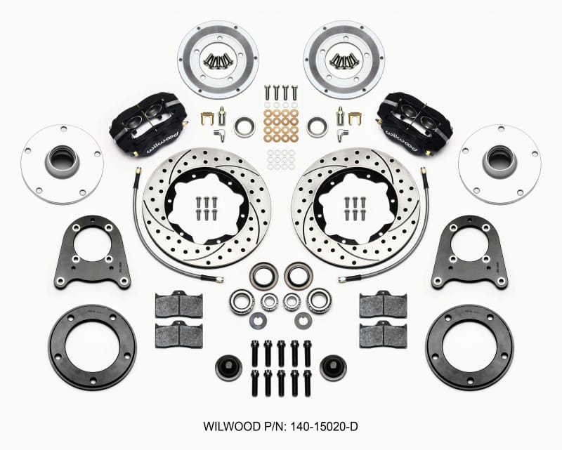 Wilwood — Wilwood Forged Dynalite-M Front Kit 10.75in Drilled 1950-1955 MG-TD/TF
BRAKE KIT