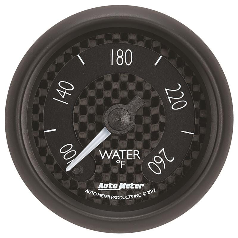 AutoMeter — GAUGE, WATER TEMP, 2 1/16", 260?F, DIGITAL STEPPER MOTOR, GT