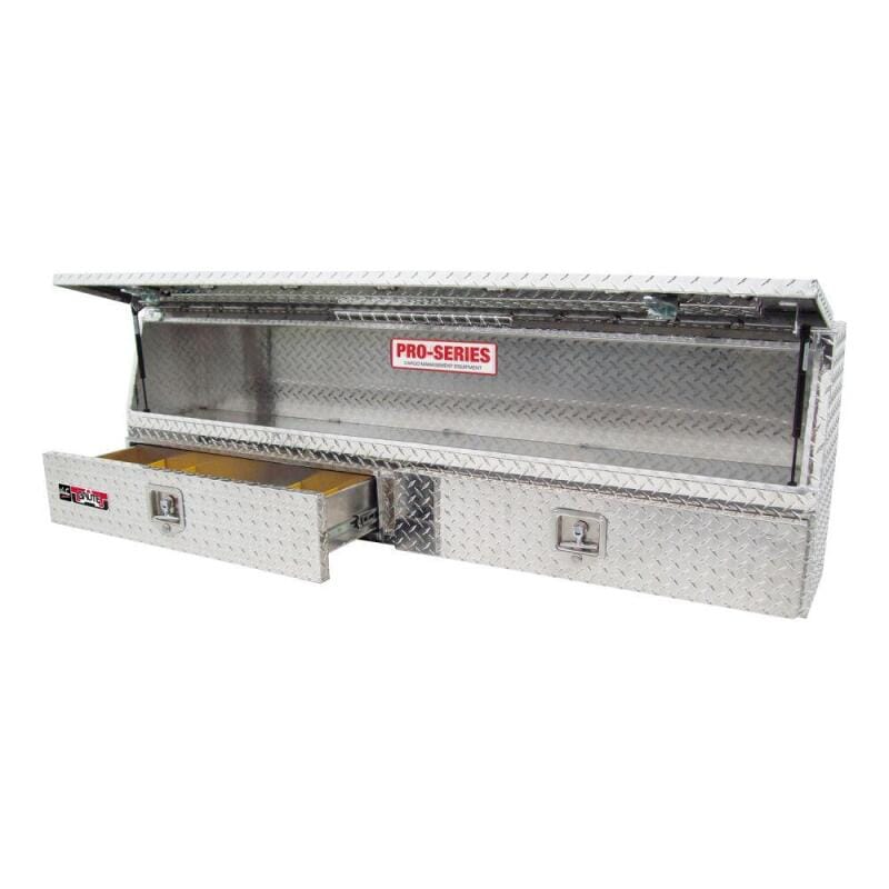 Westin — Westin/Brute Contractor TopSider 90in w/ Drawers & Doors - Aluminum
ToolBxTrkBedSideRail
