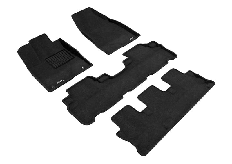 3D MAXpider — 3D MAXpider 14-19 Toyota Highlander Elegant Black R1 R2 R3
Floor Mat Set