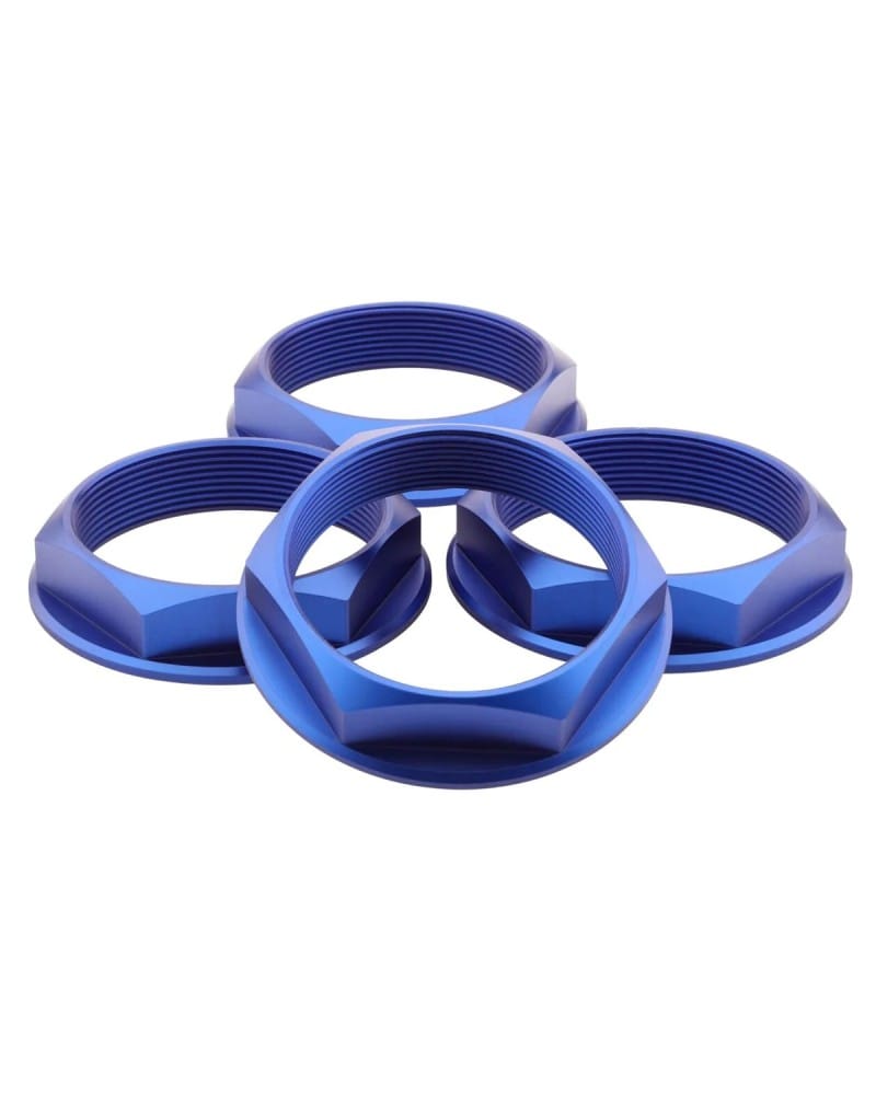 fifteen52 — fifteen52 Super Touring Nut V2 - Anodized Blue w/ Satin Clear - Set of 4