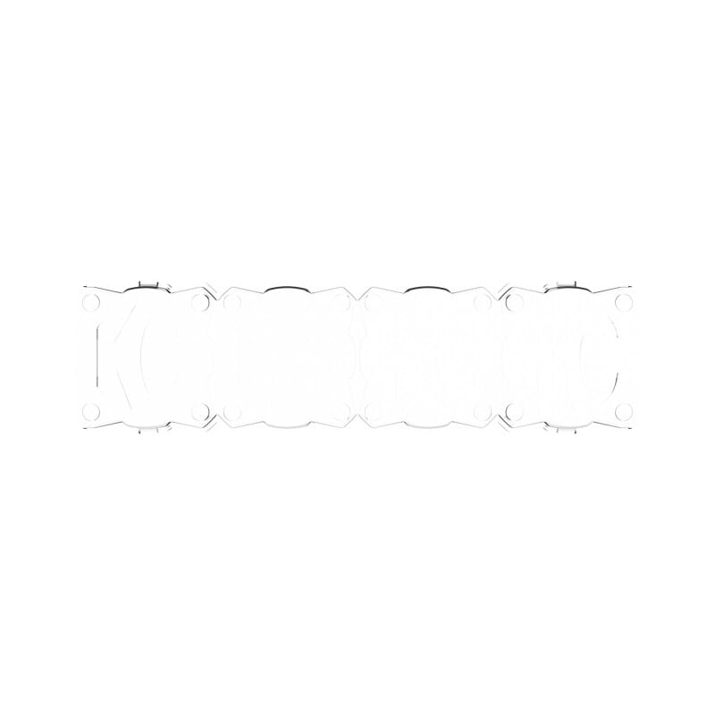 KC HiLiTES — KC HiLiTES FLEX ERA LED Light Bar 10in. Light Shield - Clear (SHIELD ONLY)