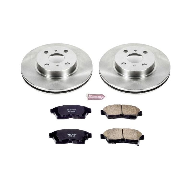 PowerStop — Power Stop 93-97 Geo Prizm Front Autospecialty Brake Kit