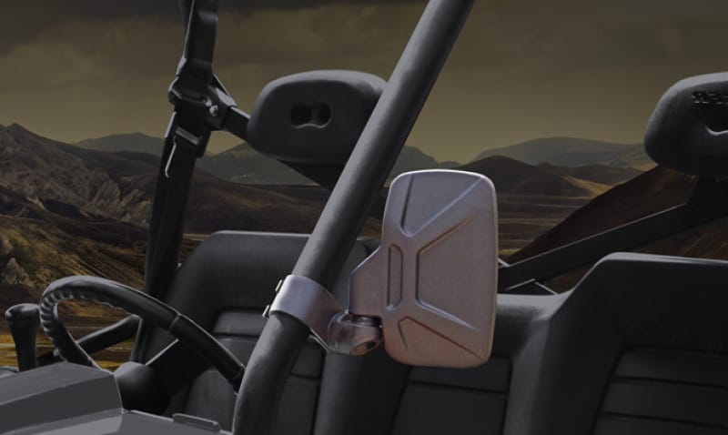 Seizmik — Seizmik 08+ Polaris/Kubota Breakaway Sideview Mirror - 1.5 in. Steel Clamp Pair
Seizmik 08-23 Kubota/ Polaris UTV Sideview Mirrors Pr. - 1.5 in. Steel Clamp