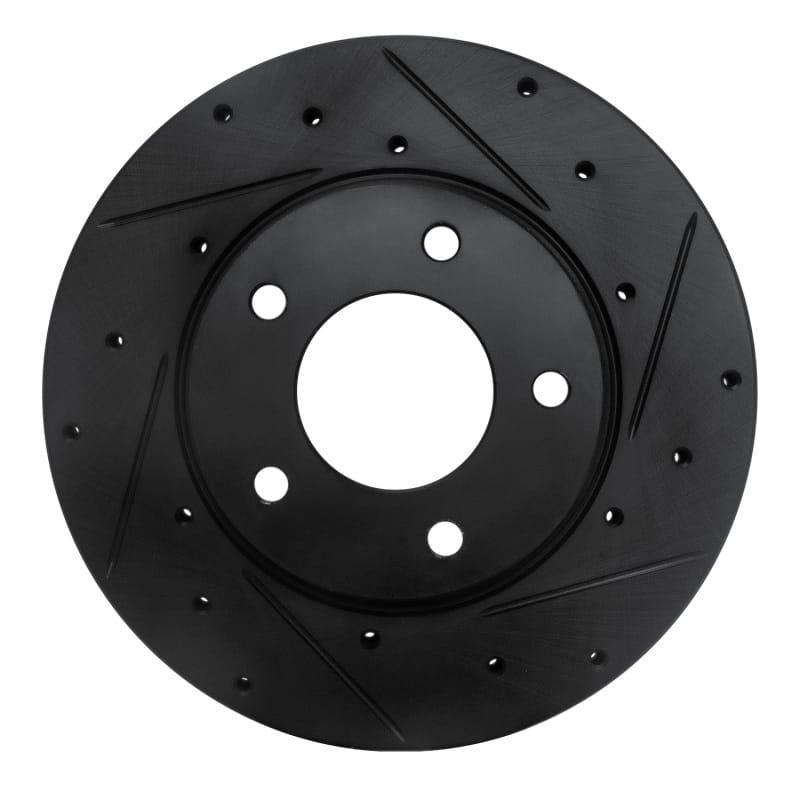R1 Concepts — R1 92-03 Mazda 626 Front Right Drilled & Slotted Black Brake Rotor
R1 Brake Rotor Drill