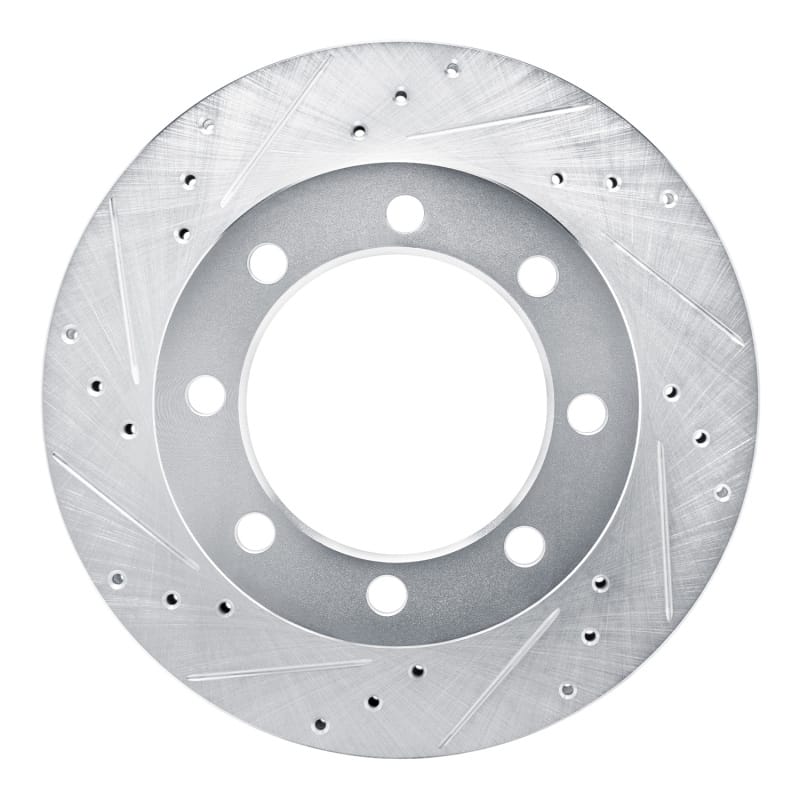 R1 Concepts — R1 80-93 Dodge W200 Front Left Drilled & Slotted Silver Brake Rotor
R1 Brake Rotor Drill