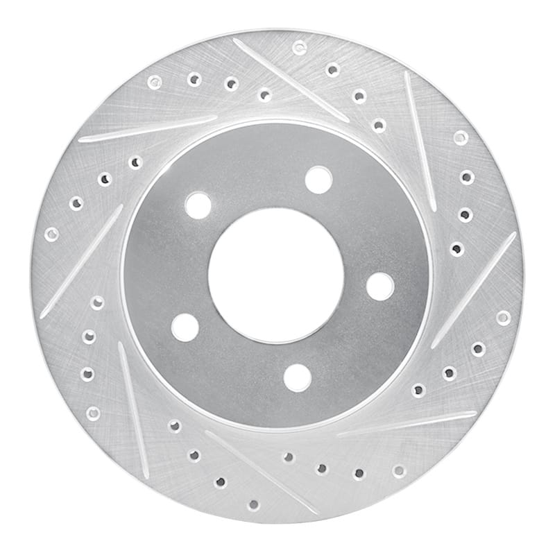 R1 Concepts — R1 87-90 Dodge DAKOTA 4WD Front Left Drilled & Slotted Silver Brake Rotor
R1 Brake Rotor Drill