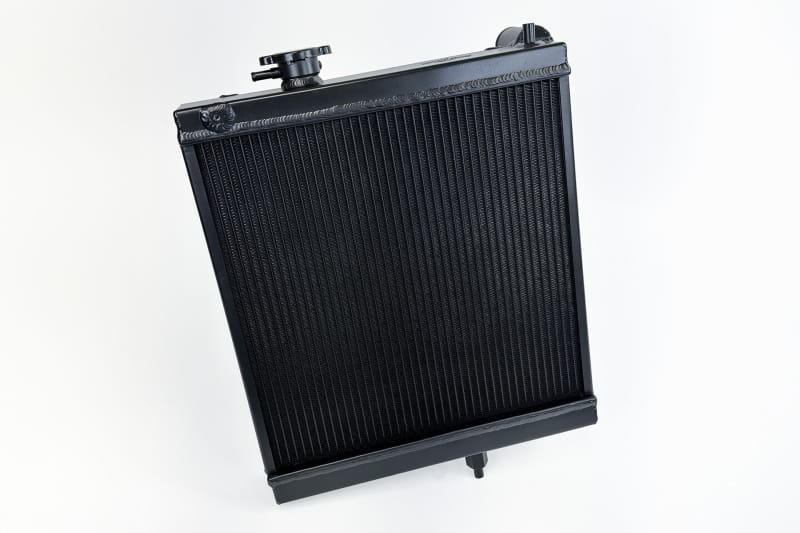 CSF — CSF 03-07 Mitsubishi Lancer EVO 7/8/9 1/2 Size Radiator - Black