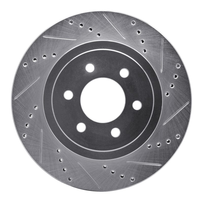 R1 Concepts — R1 03-04 Dodge DAKOTA 4WD Front Right Drilled & Slotted Silver Brake Rotor
R1 Brake Rotor Drill