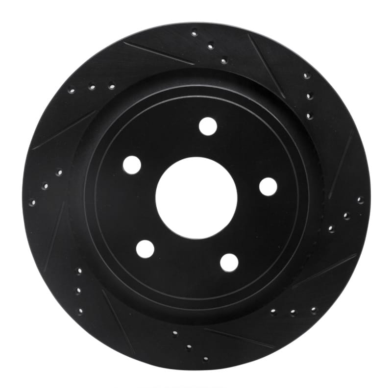 R1 Concepts — R1 02-24 Chrysler ASPEN Rear Right Drilled & Slotted Black Brake Rotor
R1 Brake Rotor Drill