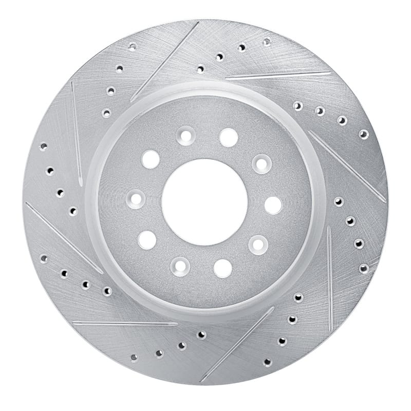 R1 Concepts — R1 2020-2025 Cadillac CT4 Rear Left Drilled & Slotted Silver Brake Rotor
Disc Brake Rotor