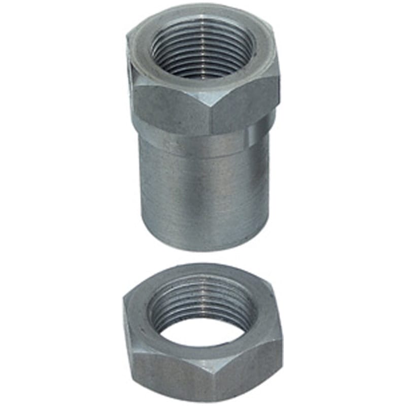 RockJock — RockJock Threaded Bung With Jam Nut 1in-14 RH Thread Set
Adapter Fitting Bung