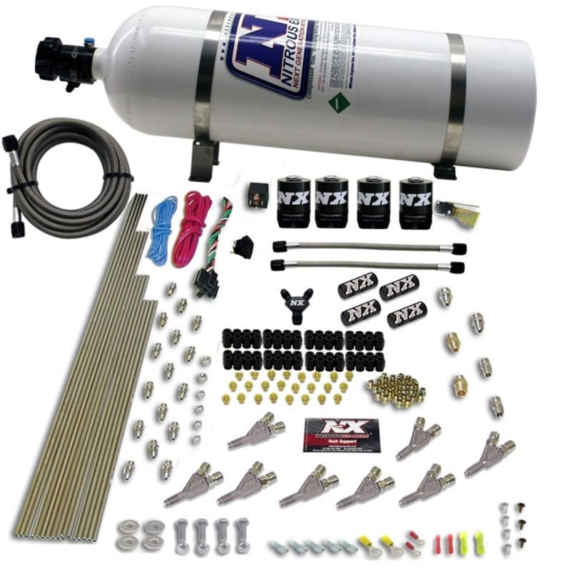 Nitrous Express — Nitrous Express STD Nozzle Nitrous Kit w/12lb Composite Bottle
Injection System Kit
N2OSys