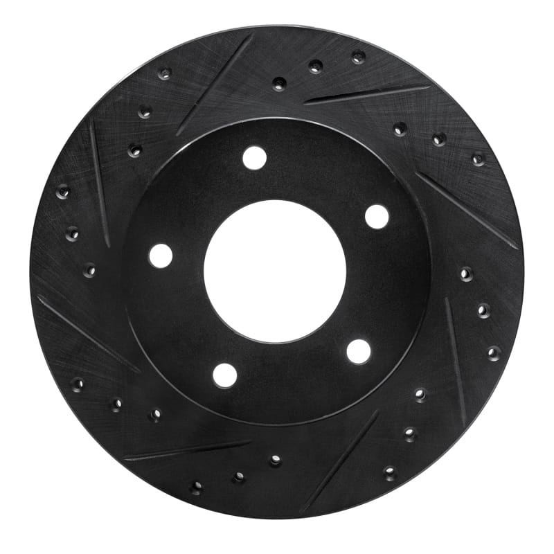 R1 Concepts — R1 77-80 Buick Electra Rear Left Drilled & Slotted Black Brake Rotor
R1 Brake Rotor Drill