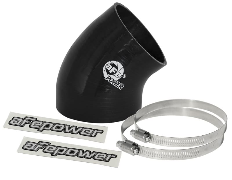 aFe — aFe MagnumFORCE Cold Air Int Sys Spare Parts Kit (4-3.5in ID x 40 Deg) Elbow Reducing Coupler - Blk
Intake Coupling Kit