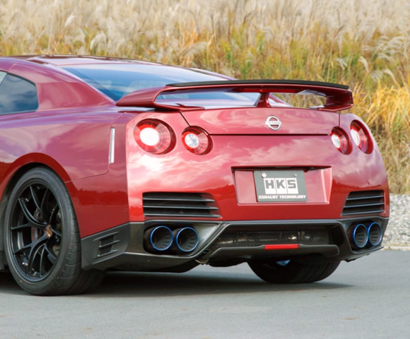 HKS — HKS RACING MUFFLER R35 GT-R w/ SILENCER