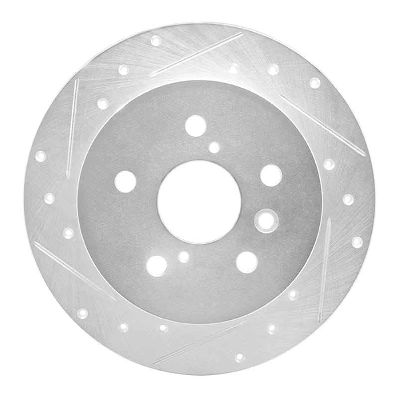 R1 Concepts — R1 18-24 Toyota Camry Rear Left Drilled & Slotted Silver Brake Rotor
R1 Brake Rotor Drill