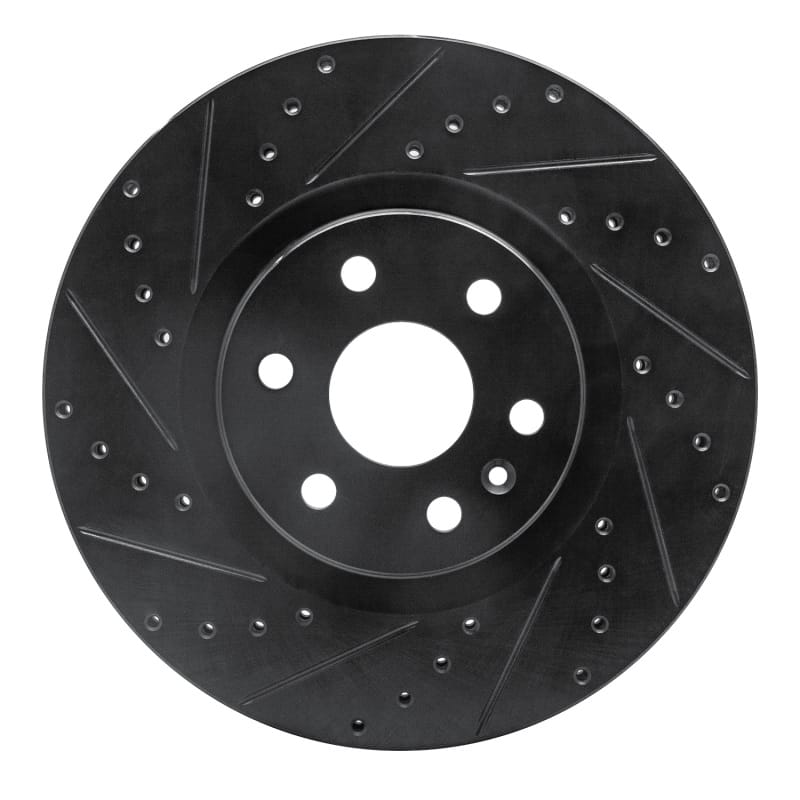 R1 Concepts — R1 10-16 Cadillac SRX Front Left Drilled & Slotted Black Brake Rotor
R1 Brake Rotor Drill