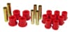 Prothane — Prothane 80-97 Ford (w/ Molded Shackles) Spring Bushings - Red
SPRING/SHACKLE BUSH